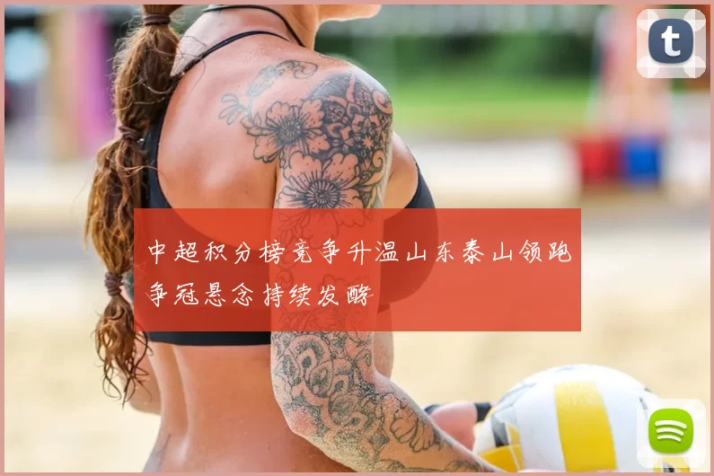 中超积分榜竞争升温山东泰山领跑争冠悬念持续发酵